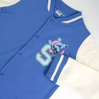 Chaqueta de béisbol Stitch estilo urbano - Imagen 3
